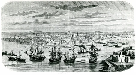 Ansicht von New Orleans, 1862